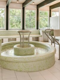 Kneipp basin in Igls Park