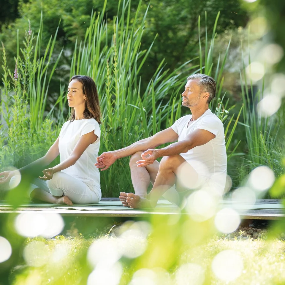 Yoga in the park
