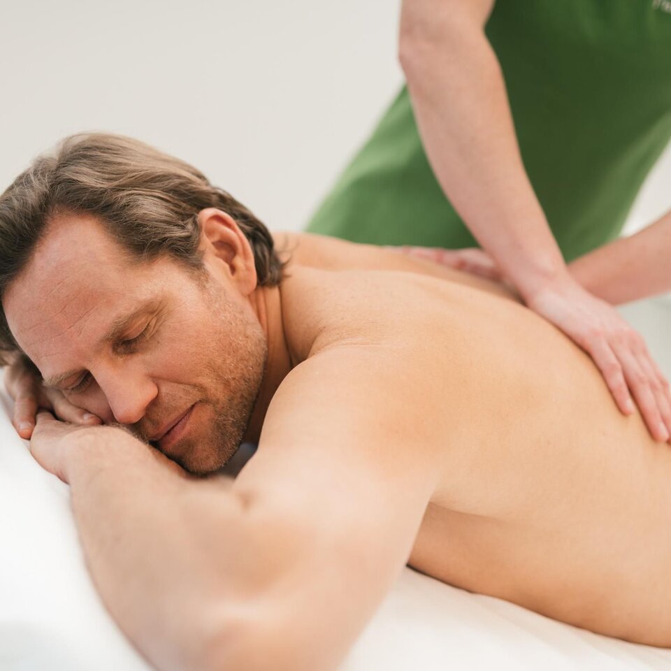 Massage therapy man