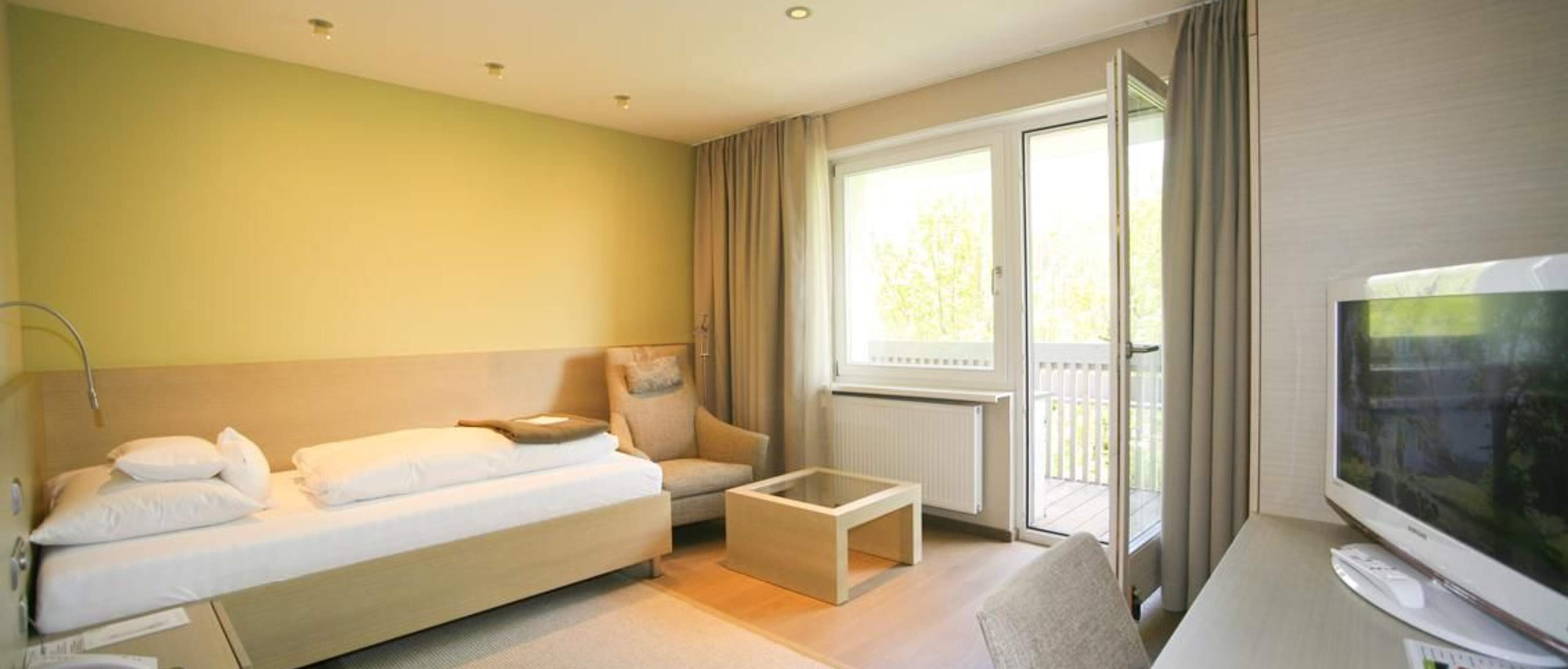 Modern hotel room