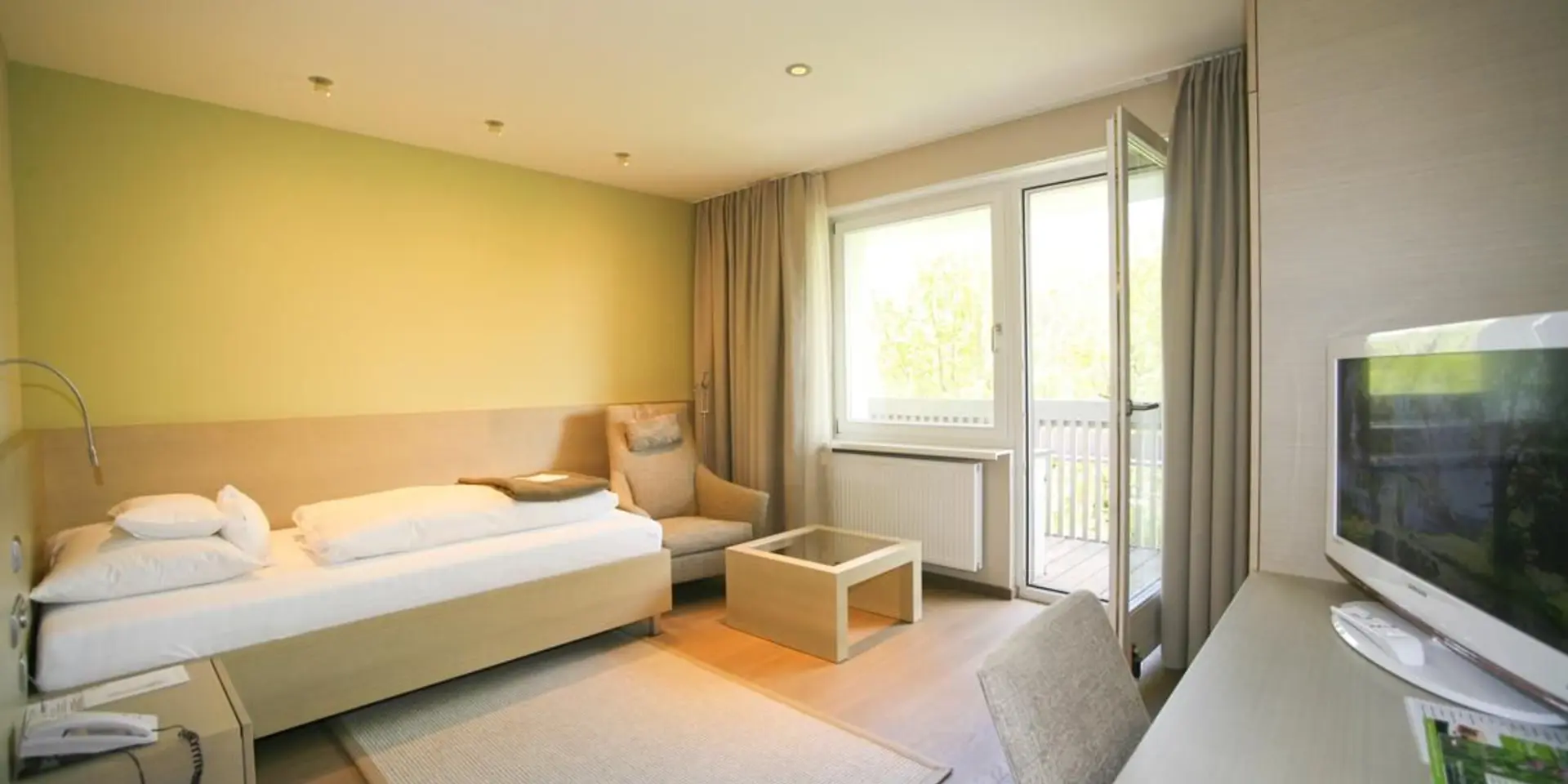 Modern hotel room