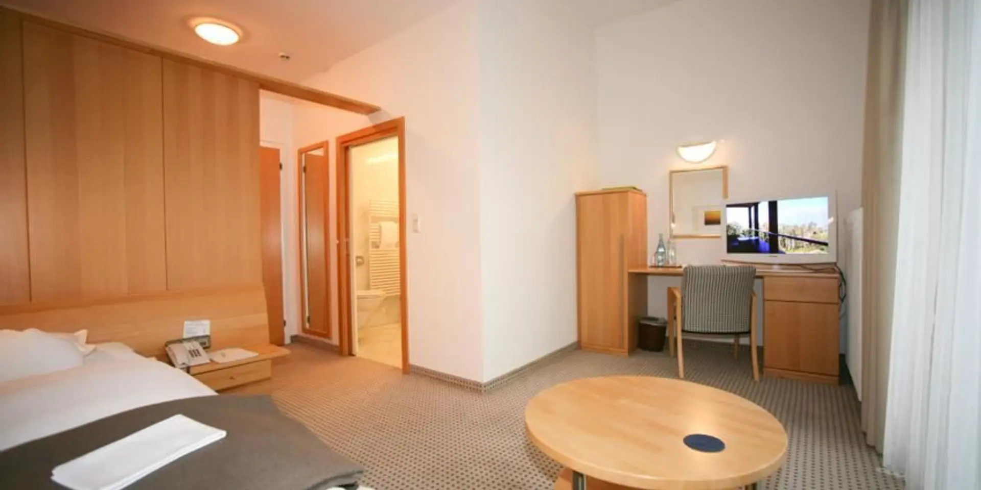 Modern hotel room