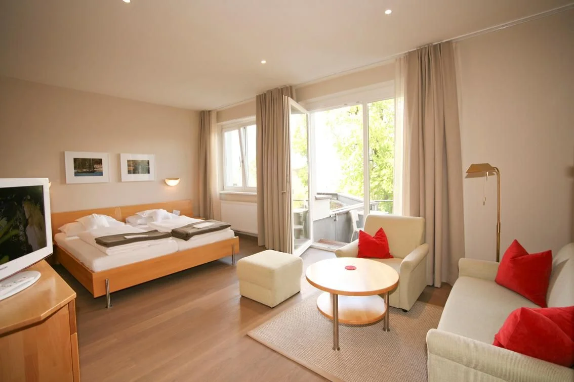 Geräumiges Hotelzimmer