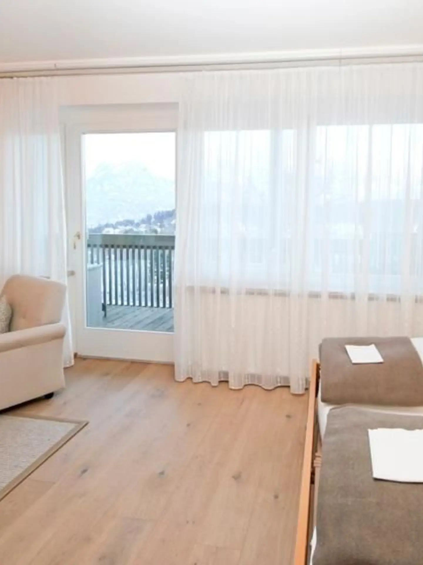 Brightly furnished room