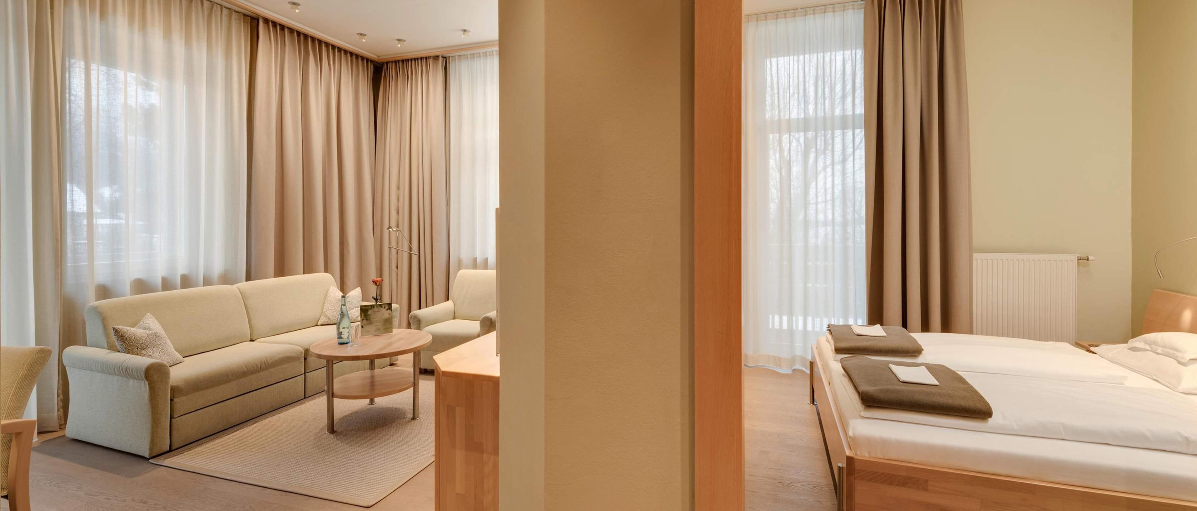 Geräumiges Hotelzimmer
