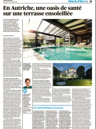 Französischer Bericht über Park Igls